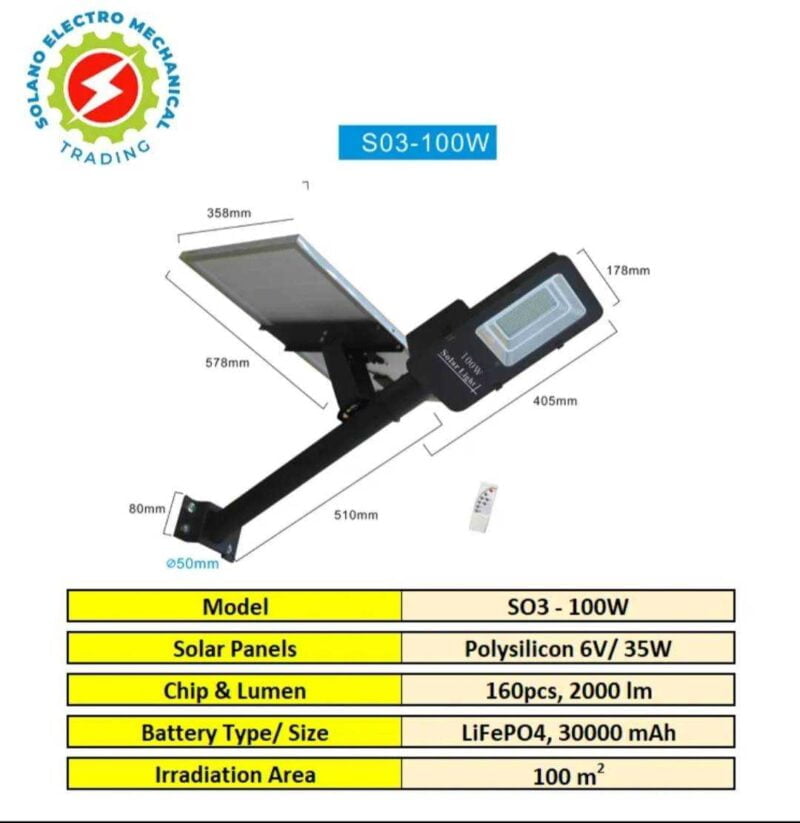 Semi-integrated-Solar-Street-Light-100W-Heavy-Duty-SO3A